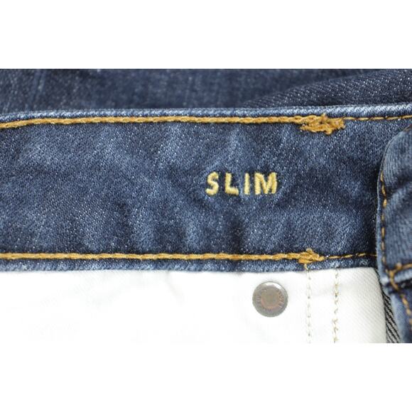 American Eagle Jeans Mens 31 x 32 Blue Flex Stretch Slim Fit Straight - Picture 5 of 8